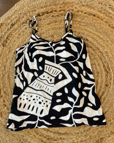musculosa fibrana estampada
