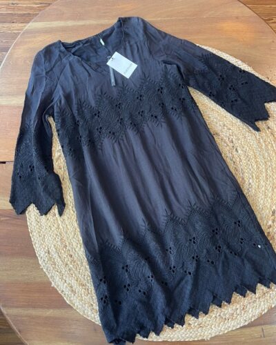 vestido broderie voile